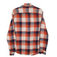 Mens Orange American Eagle Flannel  Shirt