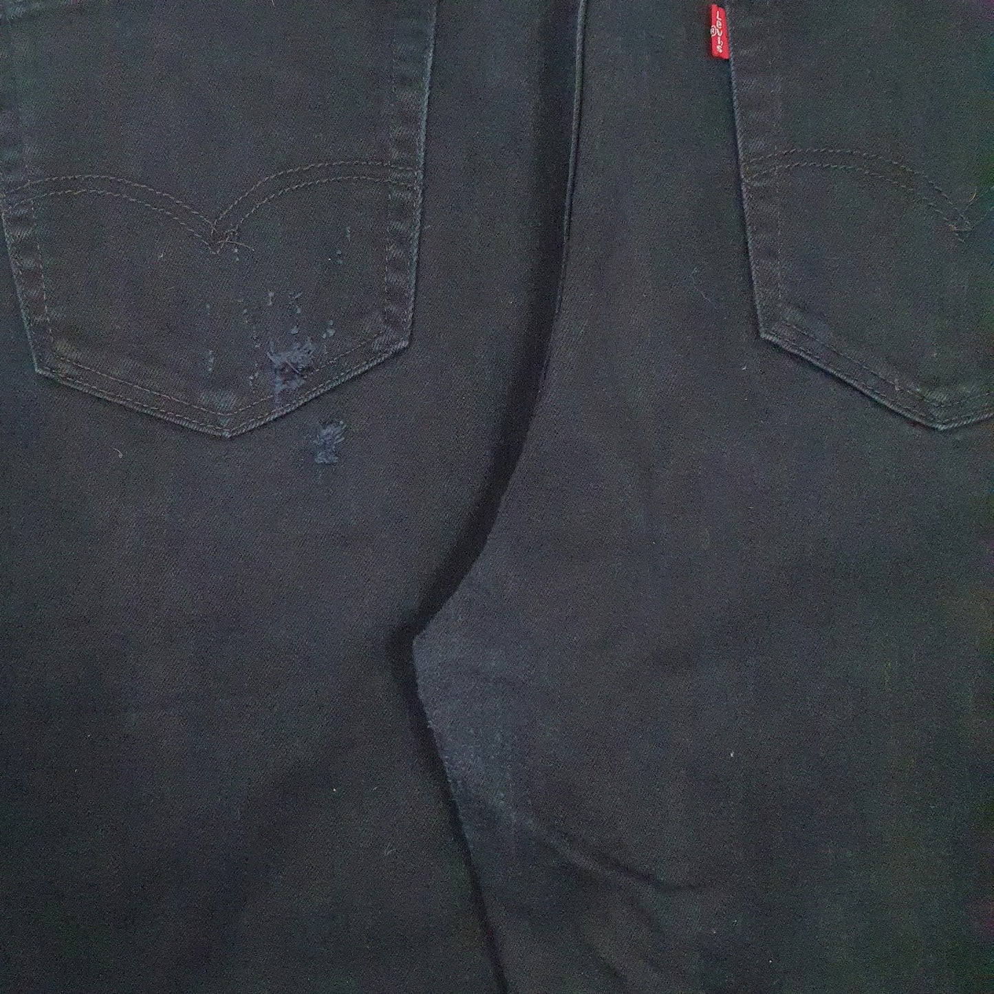 Mens Black Levis   Jeans
