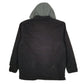 Mens Black Wrangler Chore Hoodie  Coat