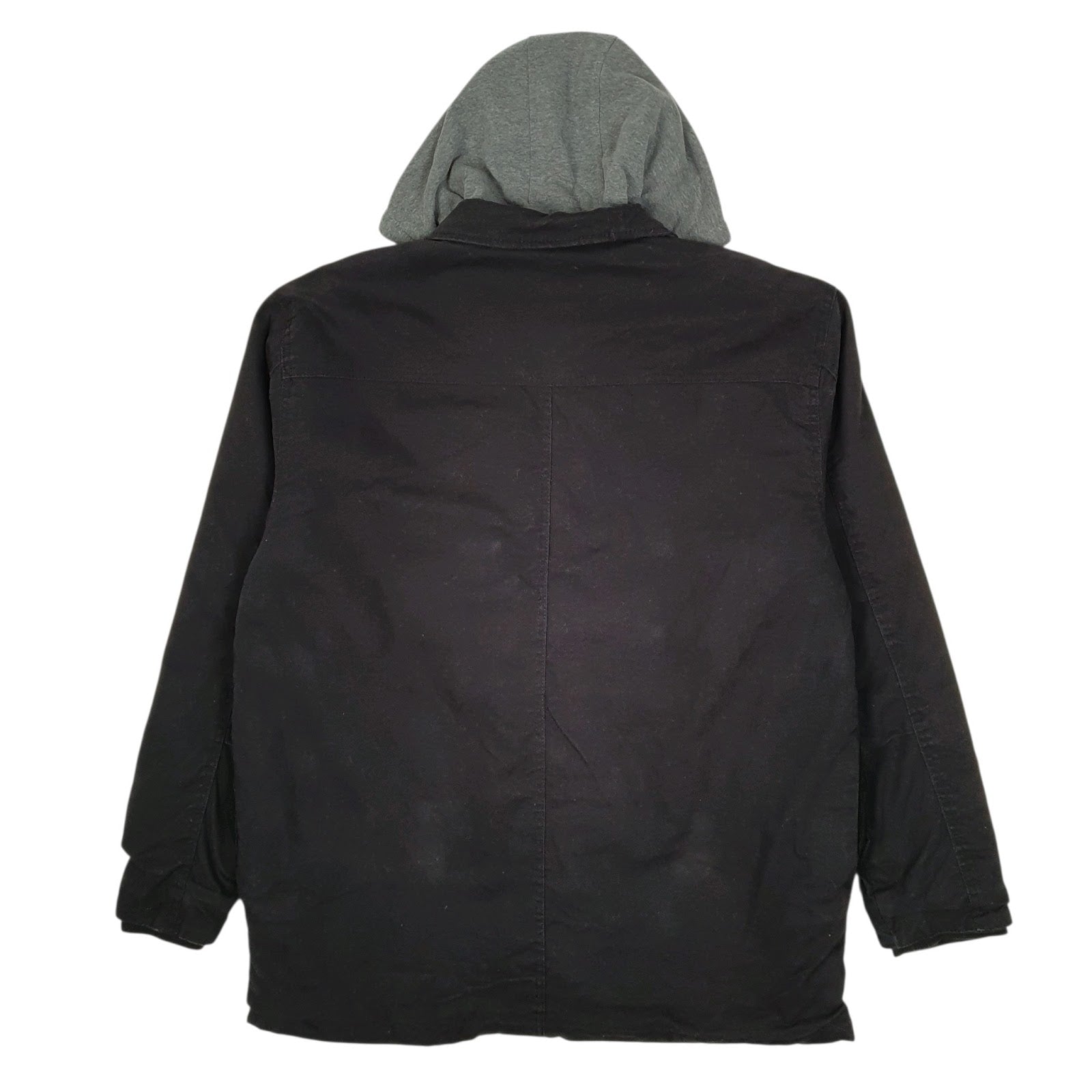 Mens Black Wrangler Chore Hoodie  Coat