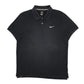 Mens Black Nike  Short Sleeve Polo Shirt
