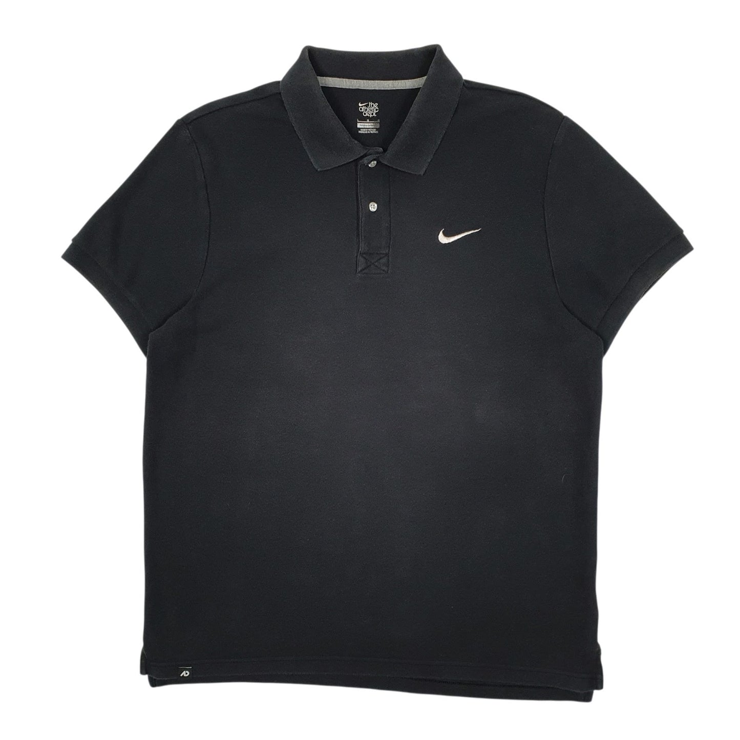 Mens Black Nike  Short Sleeve Polo Shirt