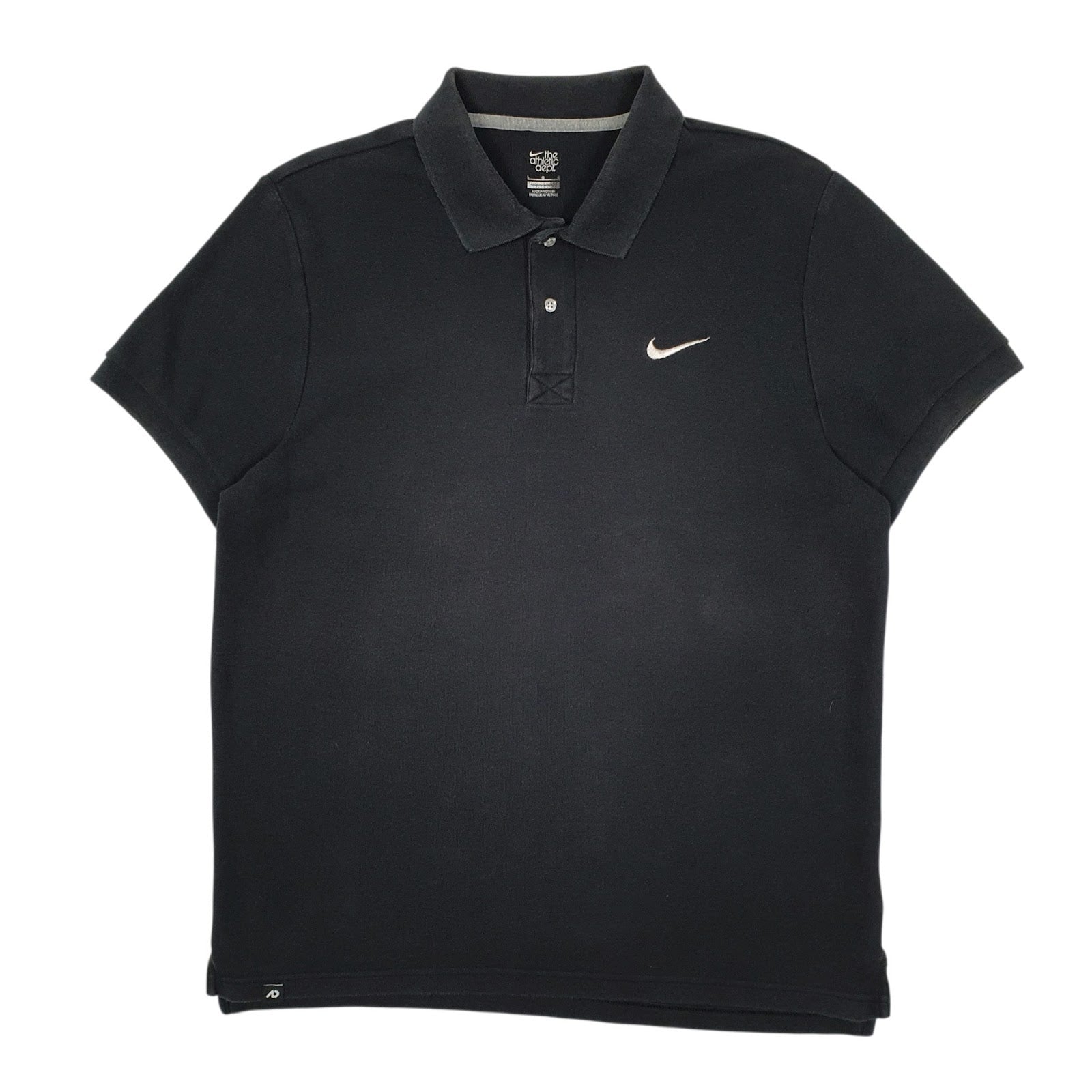 Mens Black Nike  Short Sleeve Polo Shirt