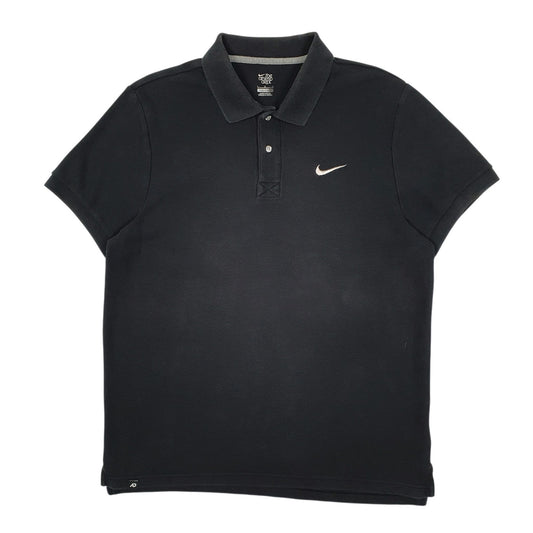 Mens Black Nike  Short Sleeve Polo Shirt