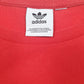 Mens Red Adidas   T Shirt