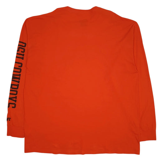 Mens Orange Russel Athletic Oklahoma State  T Shirt
