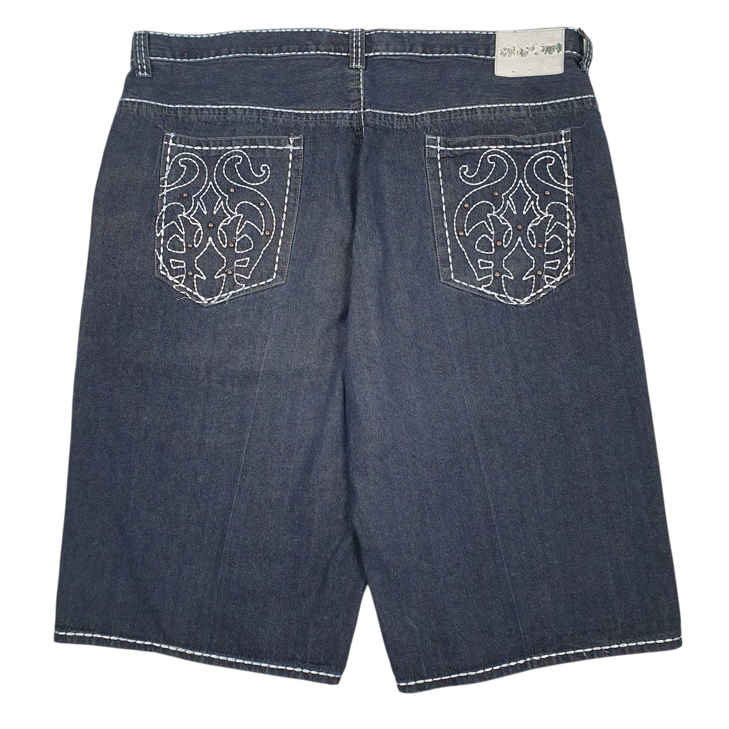 Mens Blue South Pole Hip Hop Y2K  Shorts