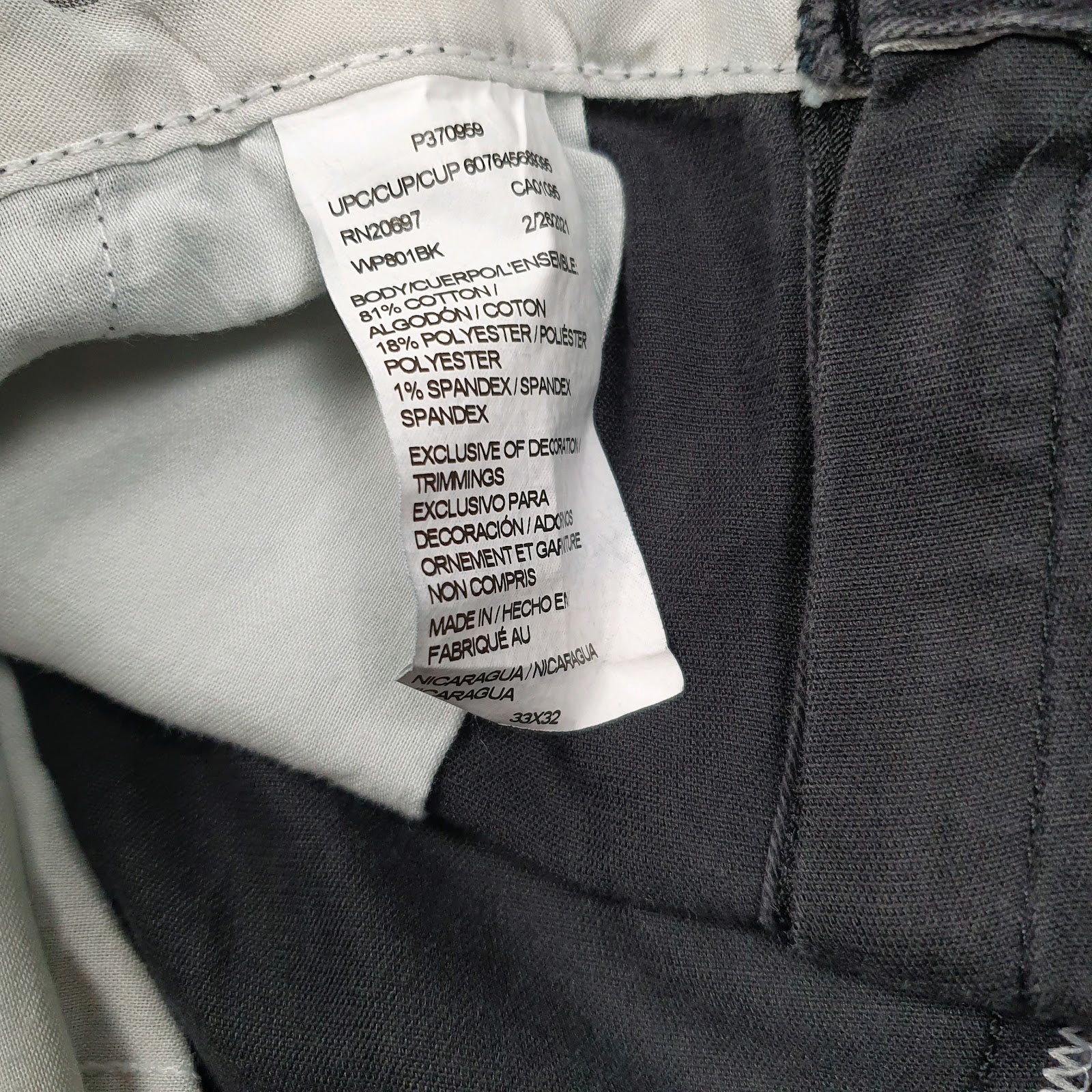 Mens Navy Dickies   Trousers