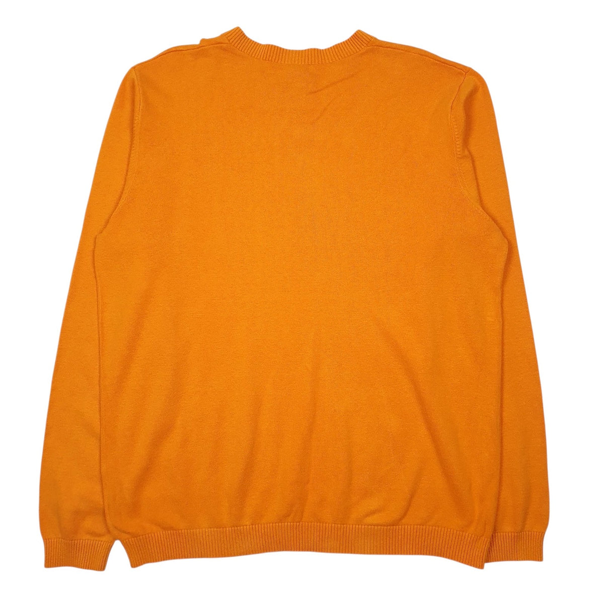 Mens Orange Adidas  Crewneck Jumper