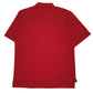 Mens Red Adidas Vintage  Polo Shirt