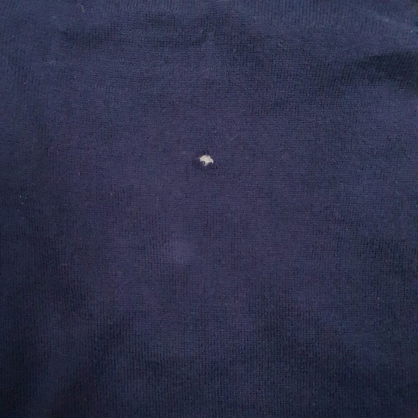 Mens Navy Polo Ralph Lauren Lightweight Pima V Neck Jumper
