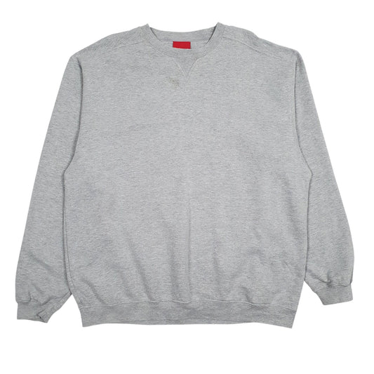 Mens Grey Reebok Baggy Crewneck Jumper