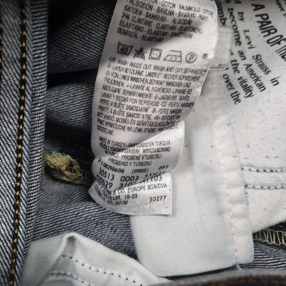 Mens Blue Levis   Jeans