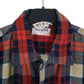 Mens Navy MLC Vintage 90s Plaid Flannel  Shirt
