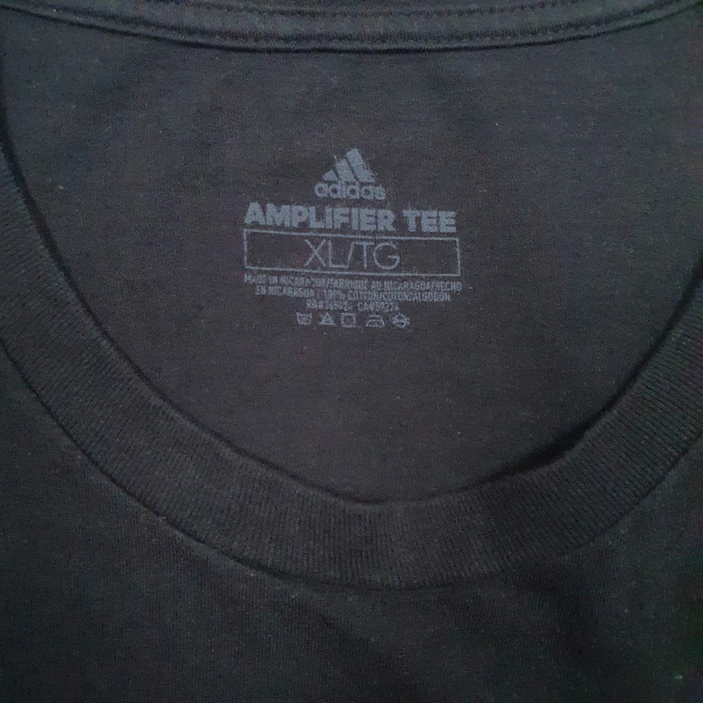 Mens Black Adidas The Circuit  T Shirt