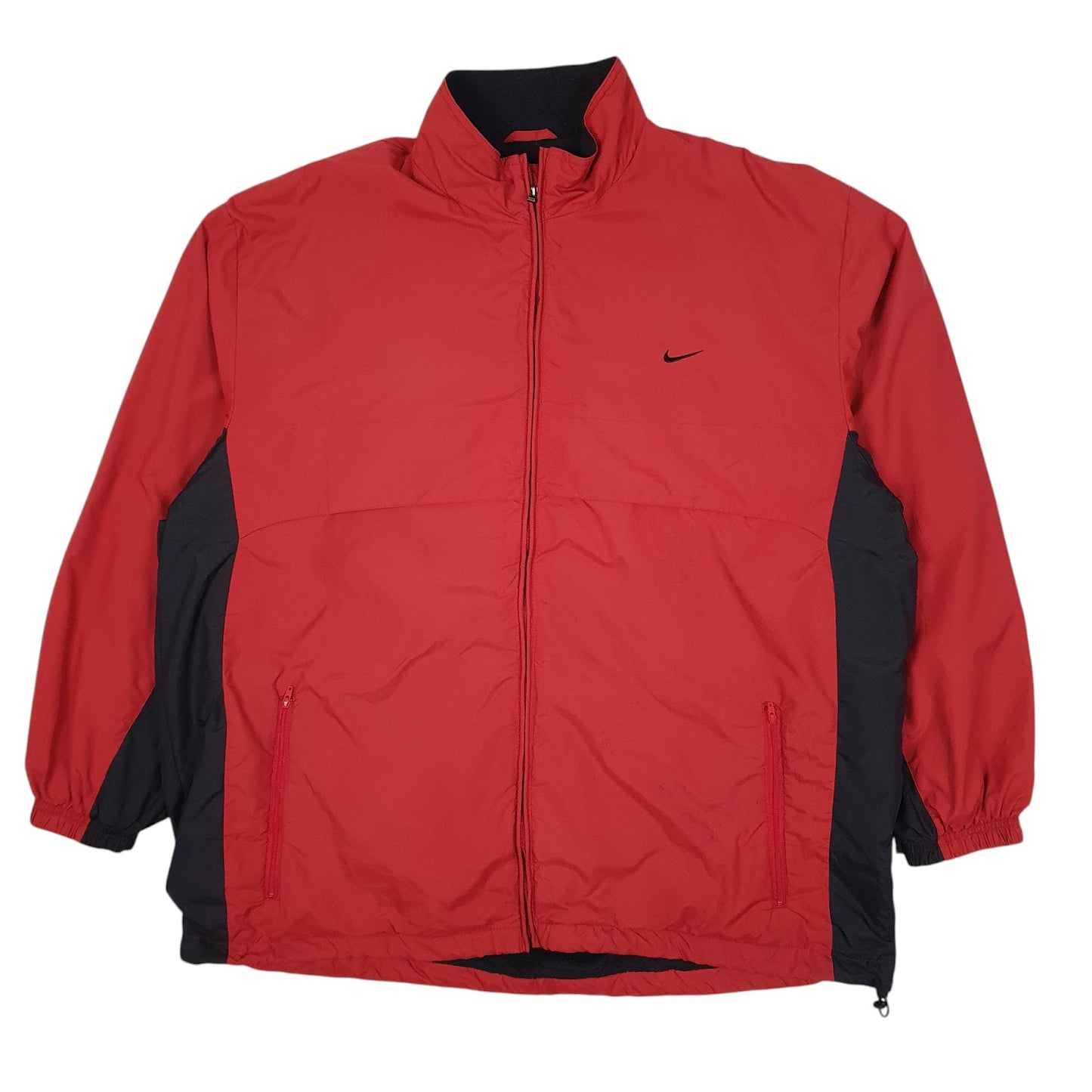Mens Red Nike Vintage 00s Windbreaker  Coat