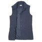 Womens Blue Damart Padded Button Up  Coat