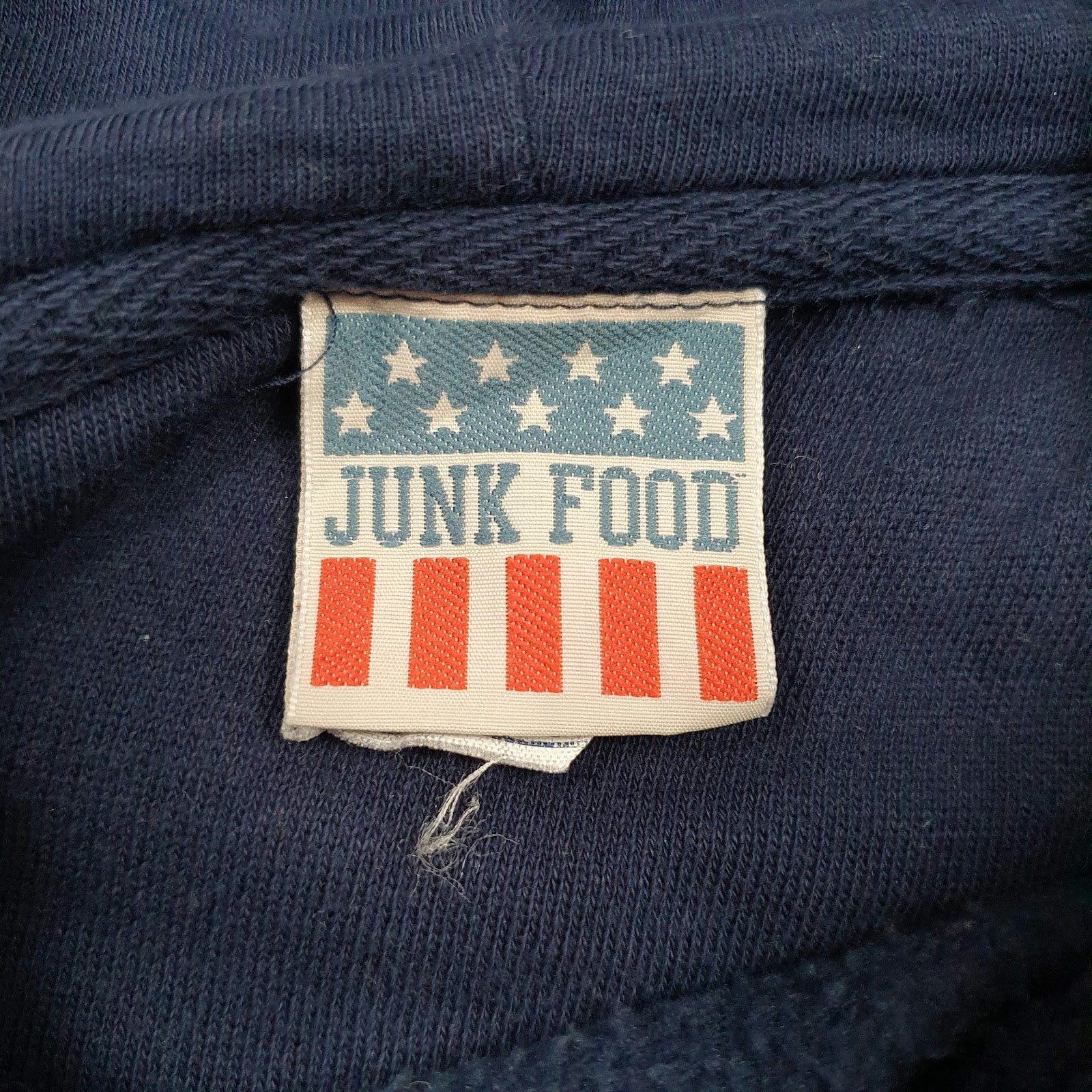 Mens Navy Junk Food NFL Tennessee Titans Hoodie Jumper