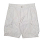 Mens White Levis  Cargo Shorts