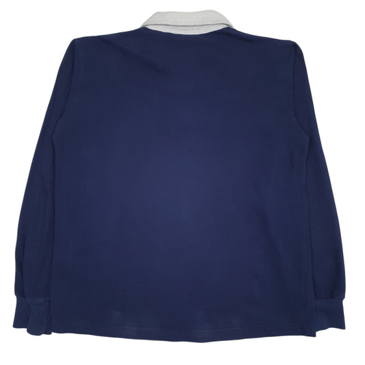 Womens Navy Toffs Rugby  Polo Shirt