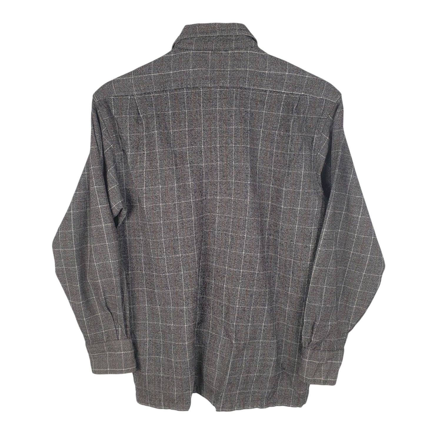 Mens Grey Glossy Flannel  Shirt