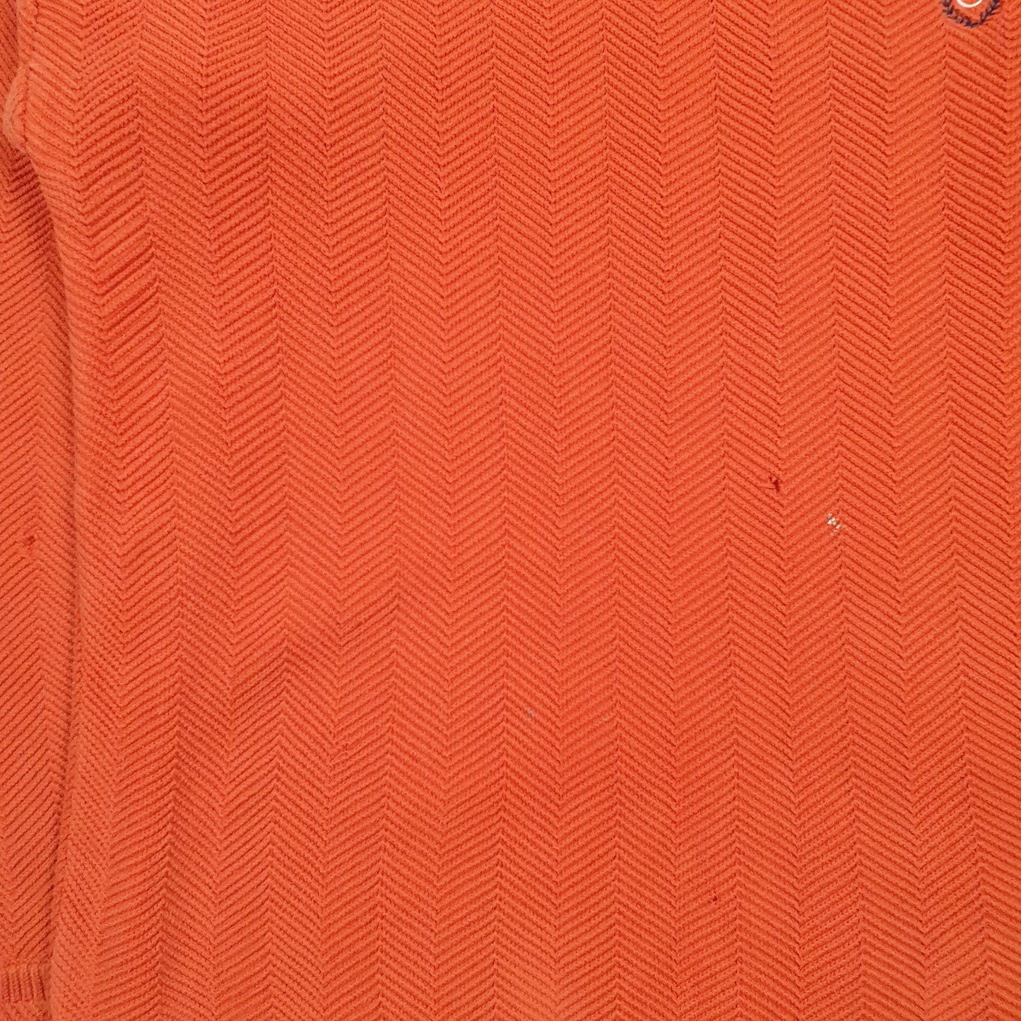 Mens Orange Ralph Lauren Vintage Knitwear Crewneck Jumper