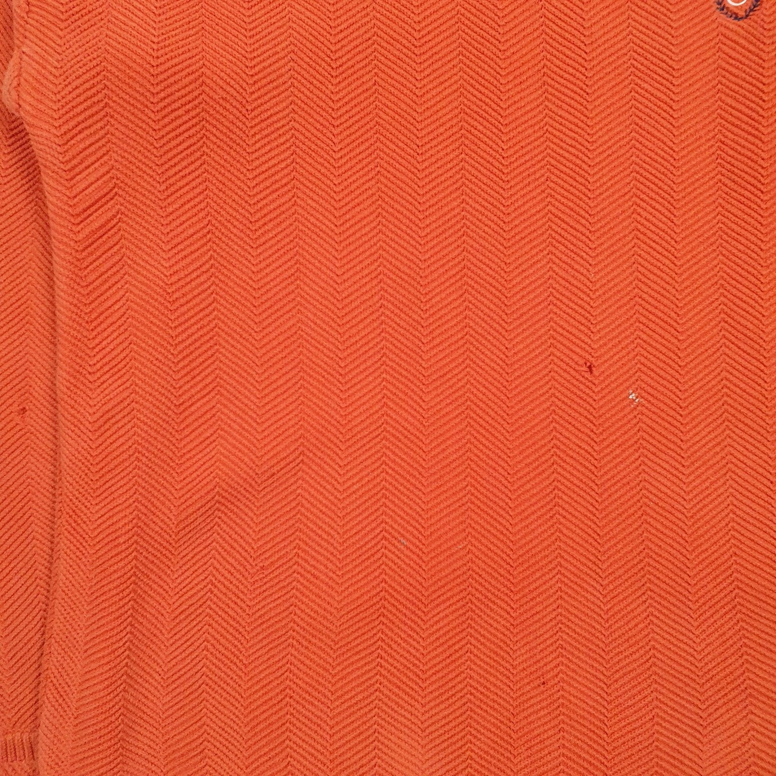 Mens Orange Ralph Lauren Vintage Knitwear Crewneck Jumper