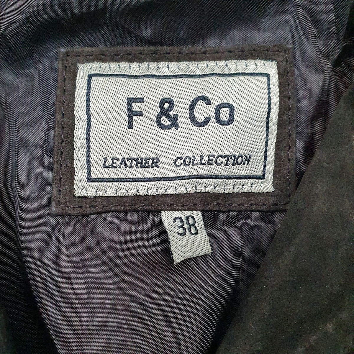 Womens Brown F & Co   Coat