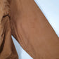 Mens Brown Wrangler Chore Bomber Hoodie  Coat