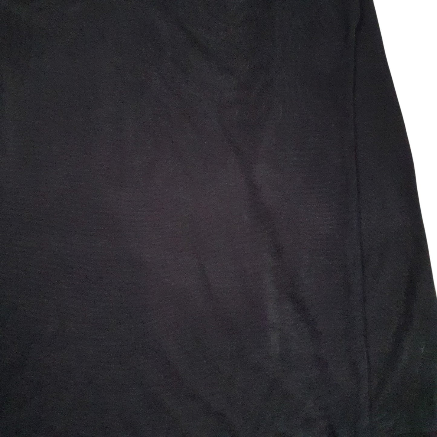 Mens Black Unbranded Rugby  Polo Shirt