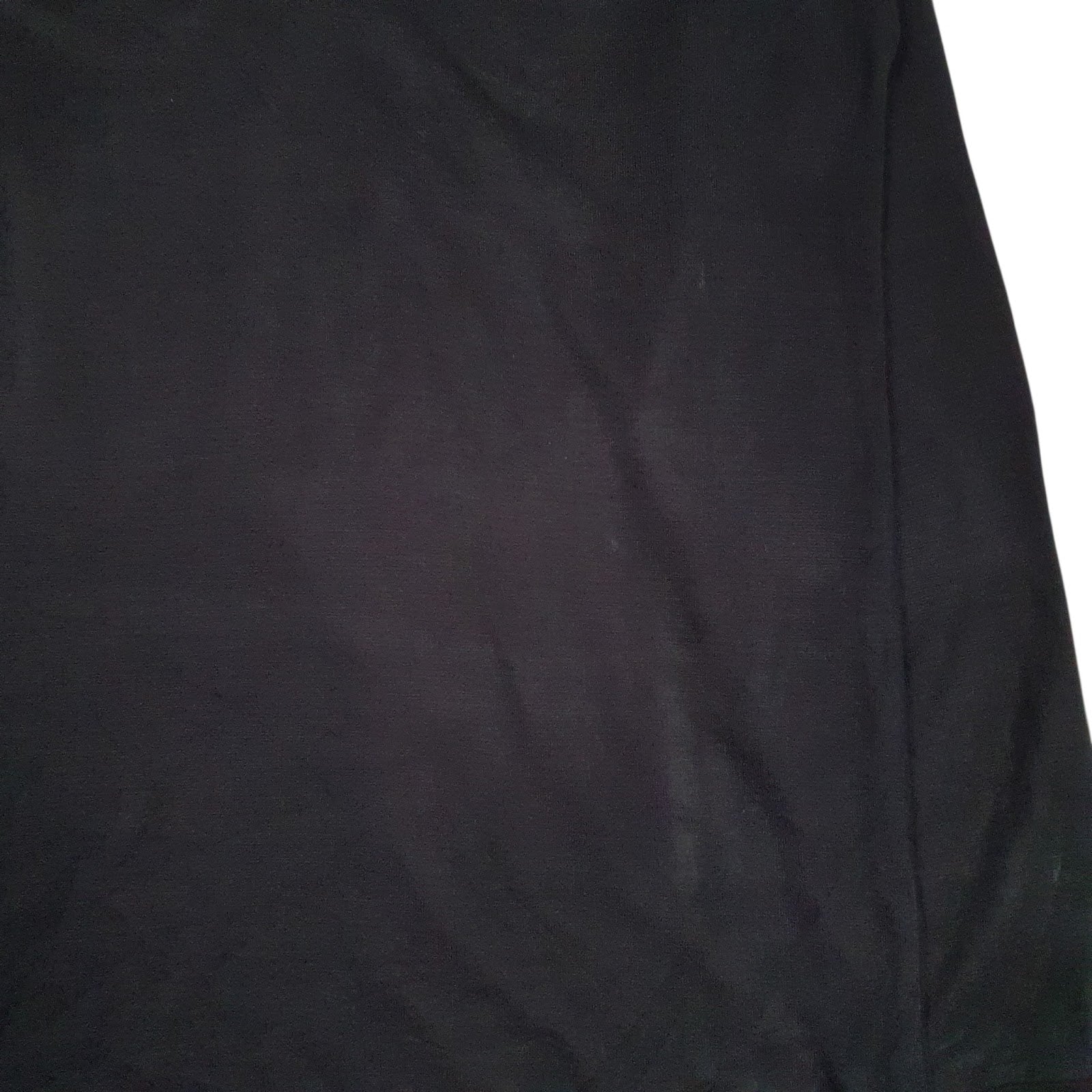 Mens Black Unbranded Rugby  Polo Shirt