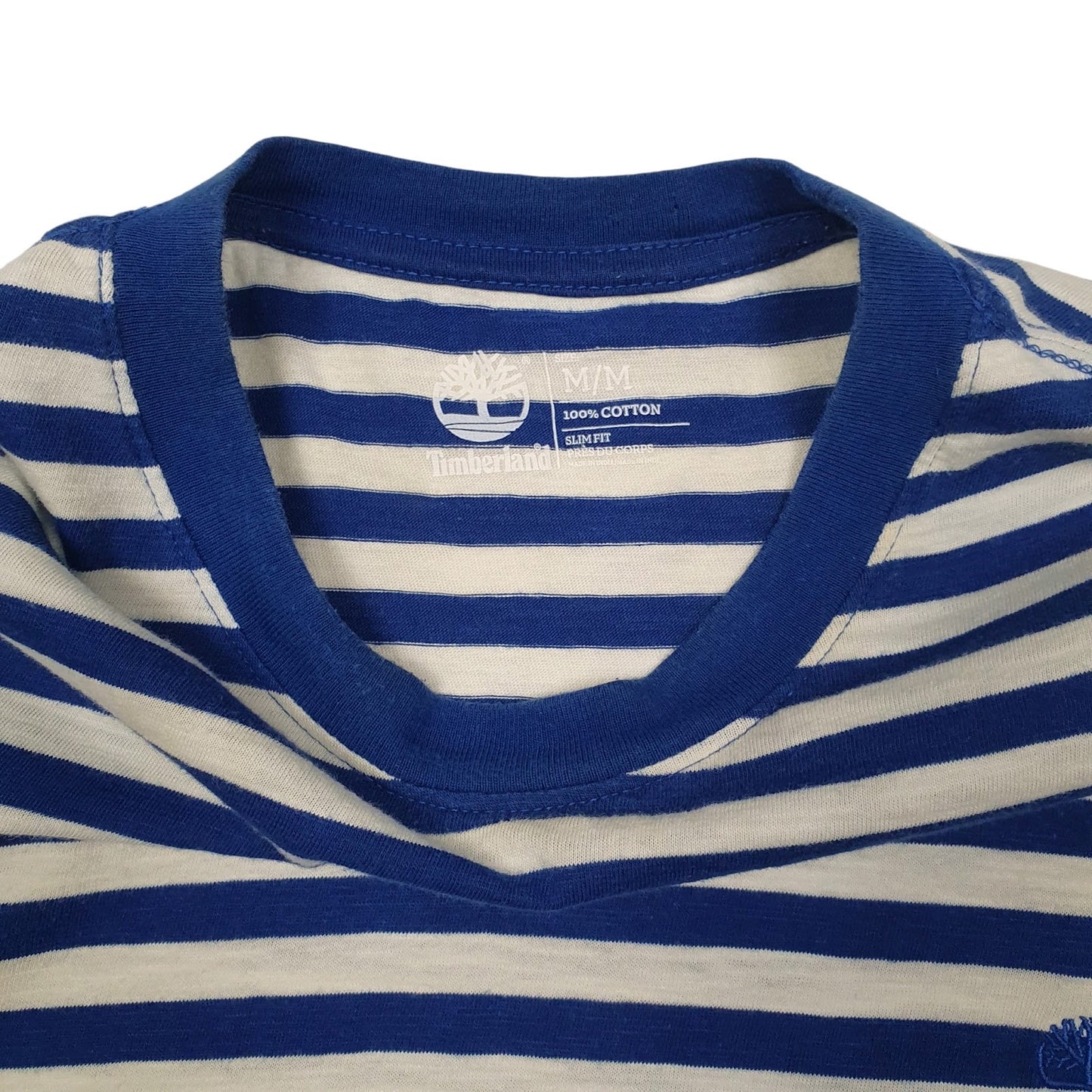 Mens Blue Timberland   T Shirt
