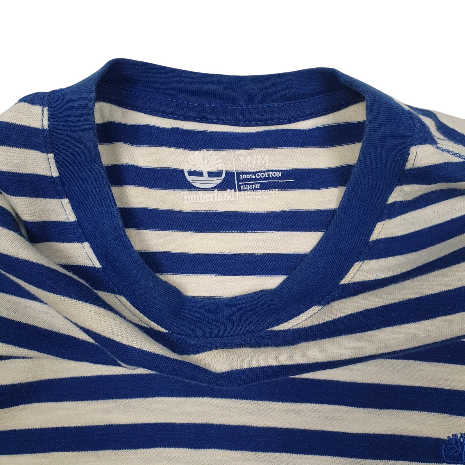Mens Blue Timberland   T Shirt