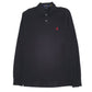 Mens Black Polo Ralph Lauren  Long Sleeve Polo Shirt