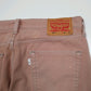 Mens Pink Levis   Jeans