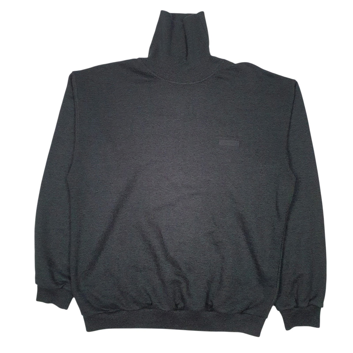 Mens Grey Wrangler  Turtle Neck Jumper