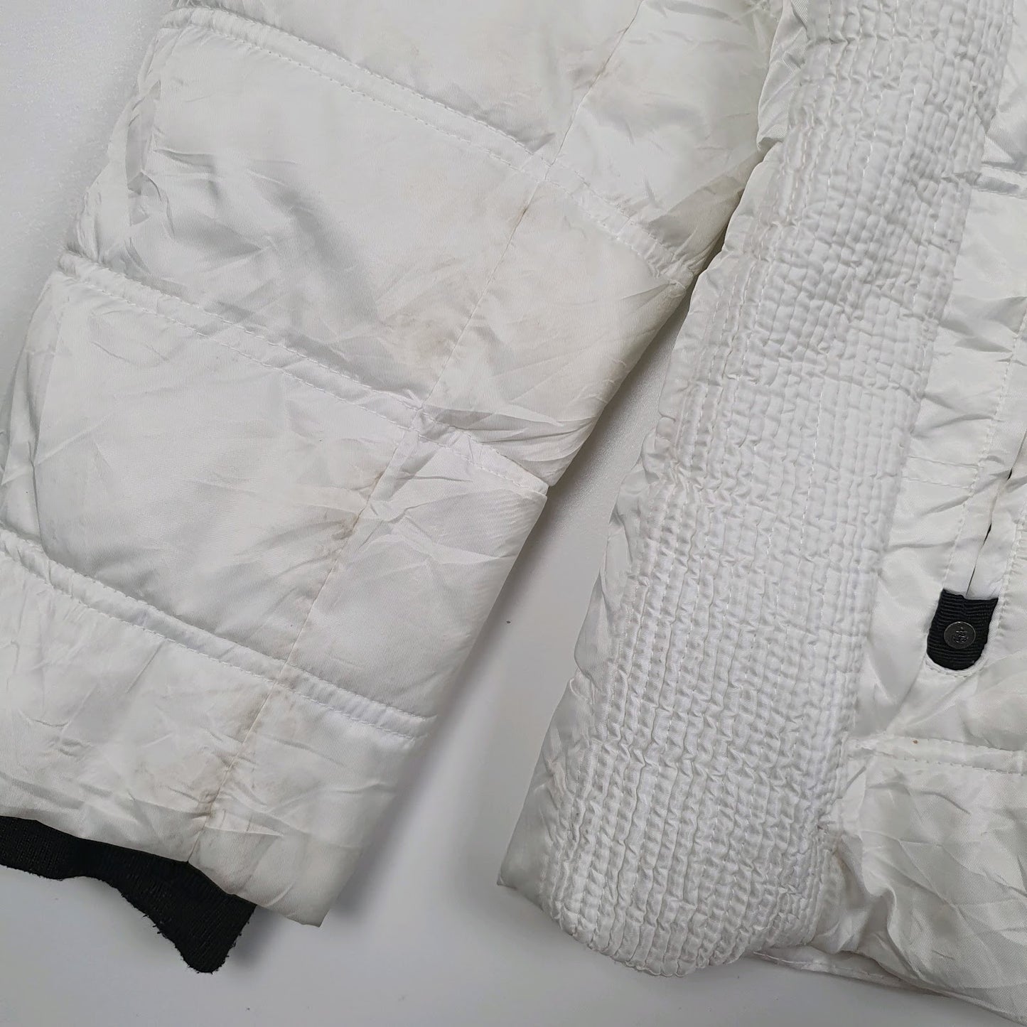 Womens White Nautica Parka  Coat