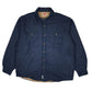 Mens Navy Wrangler Sherpa Lined  Coat
