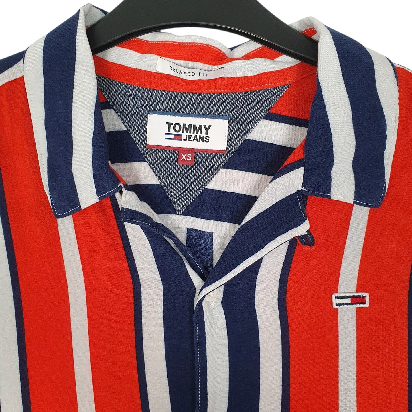Mens Orange Tommy Hilfiger   Shirt