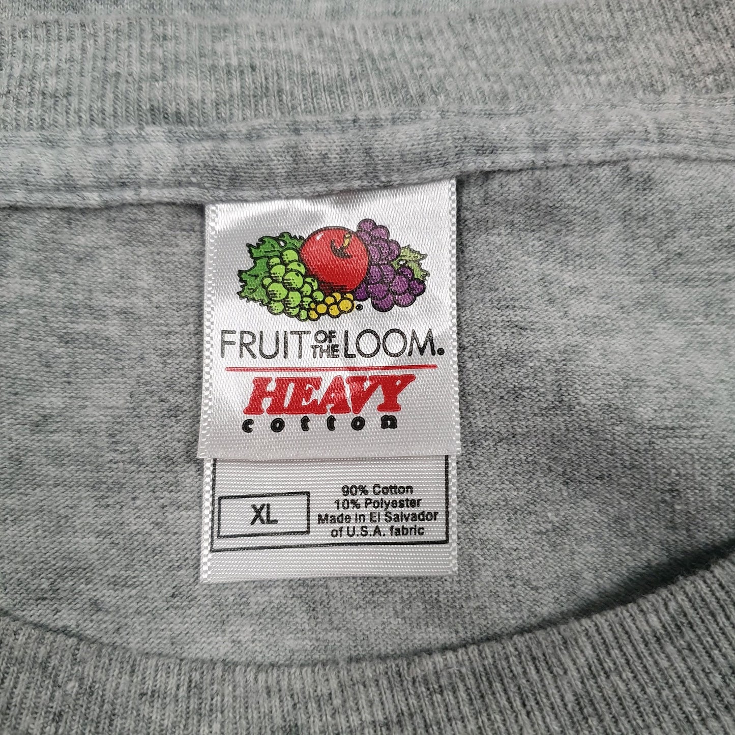 Mens Grey Fruit Of The Loom Michigan Lacrosse  T Shirt