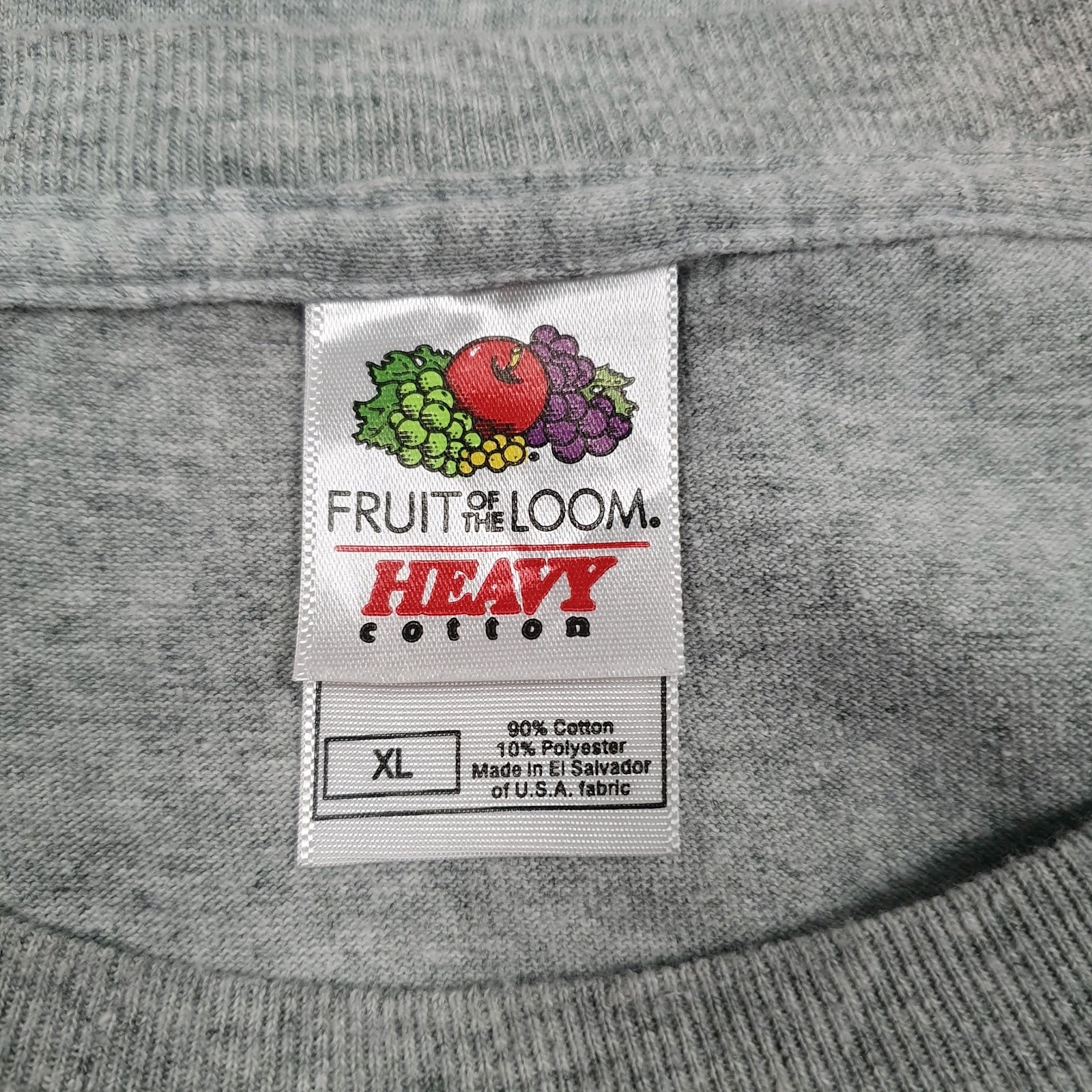 Mens Grey Fruit Of The Loom Michigan Lacrosse  T Shirt