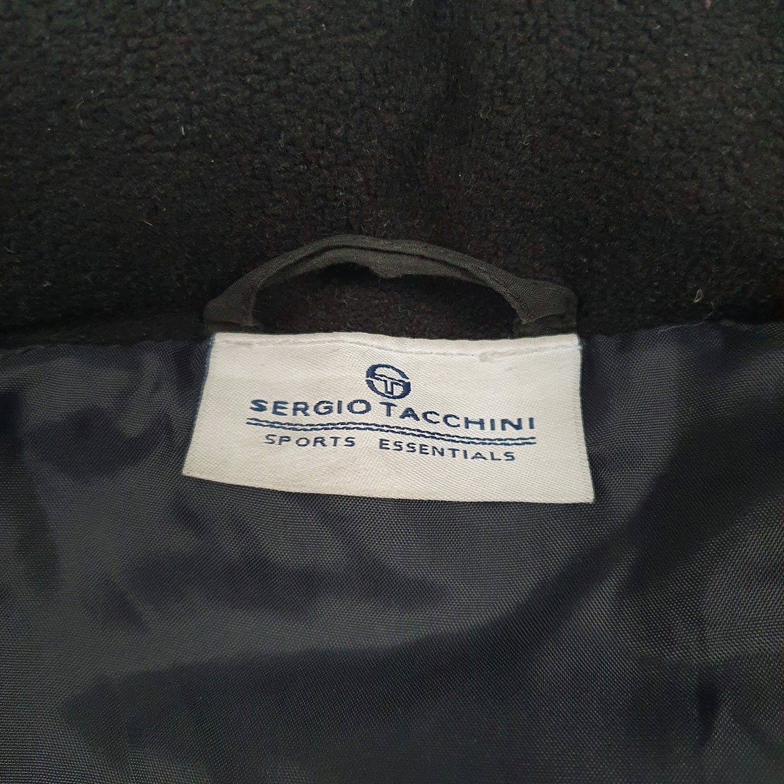 Mens Black Sergio Tacchini   Coat