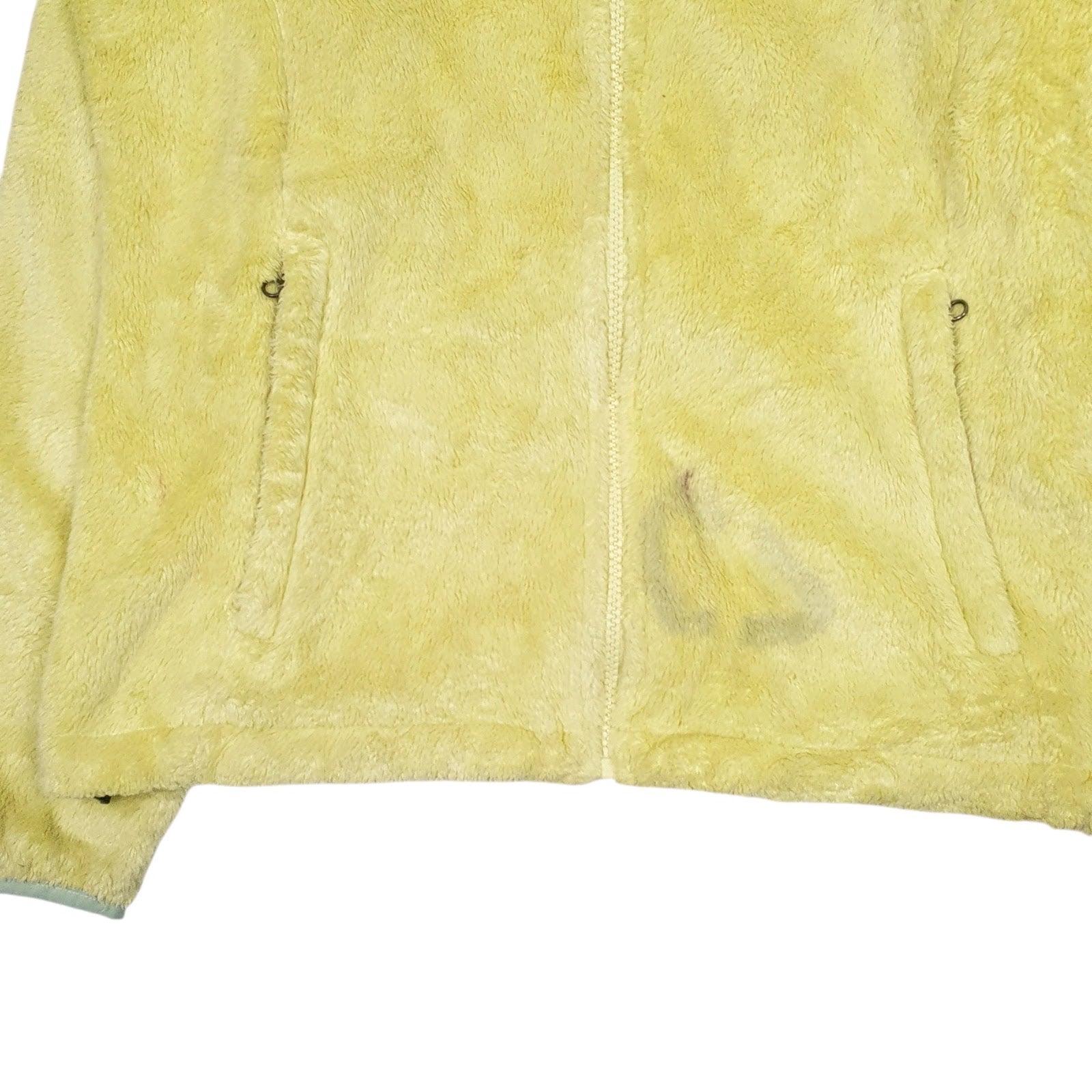 Womens Yellow The North Face  Full Zip Jumper