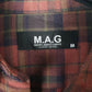 Mens Red M.A.G Vintage  Shirt