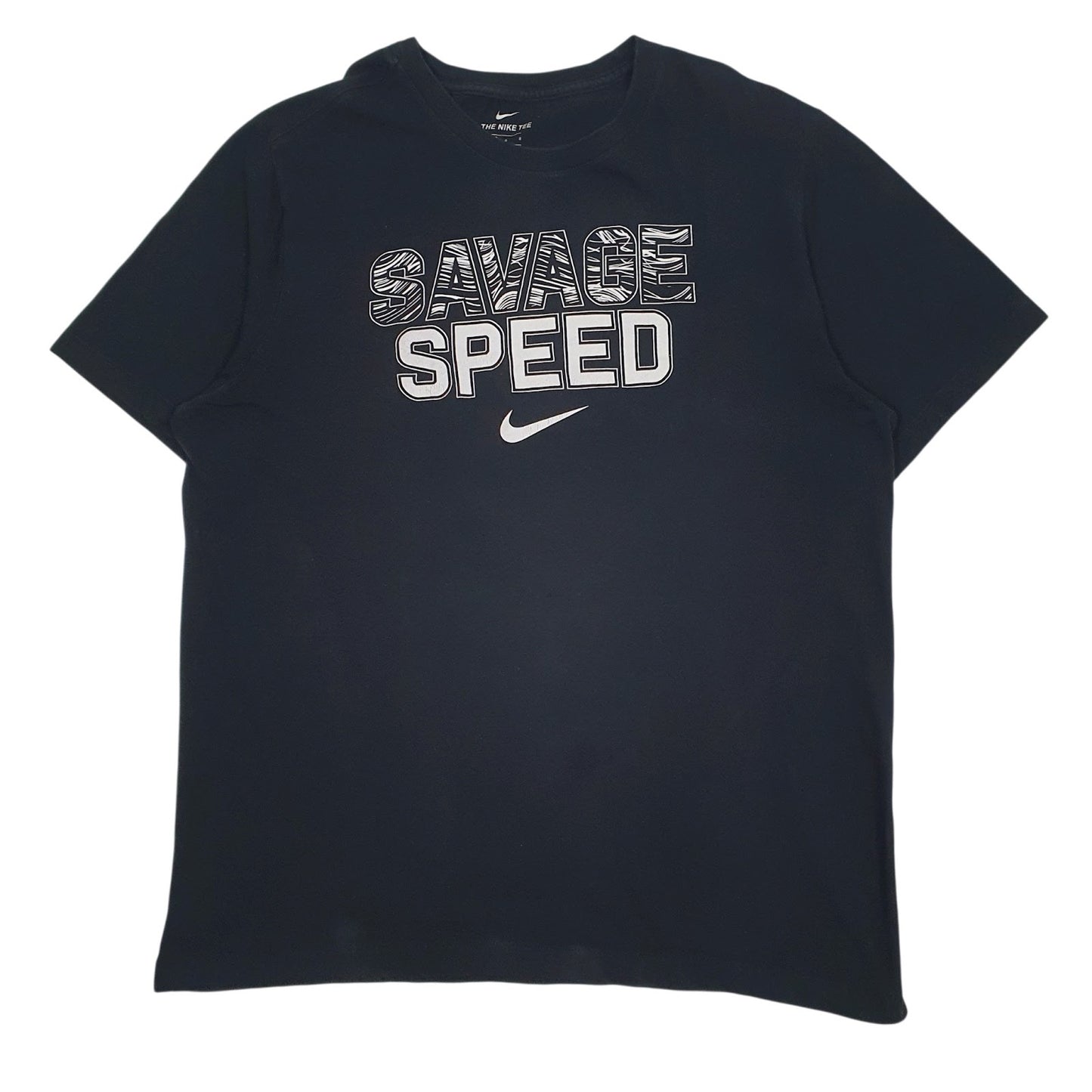 Mens Black Nike  Short Sleeve T Shirt