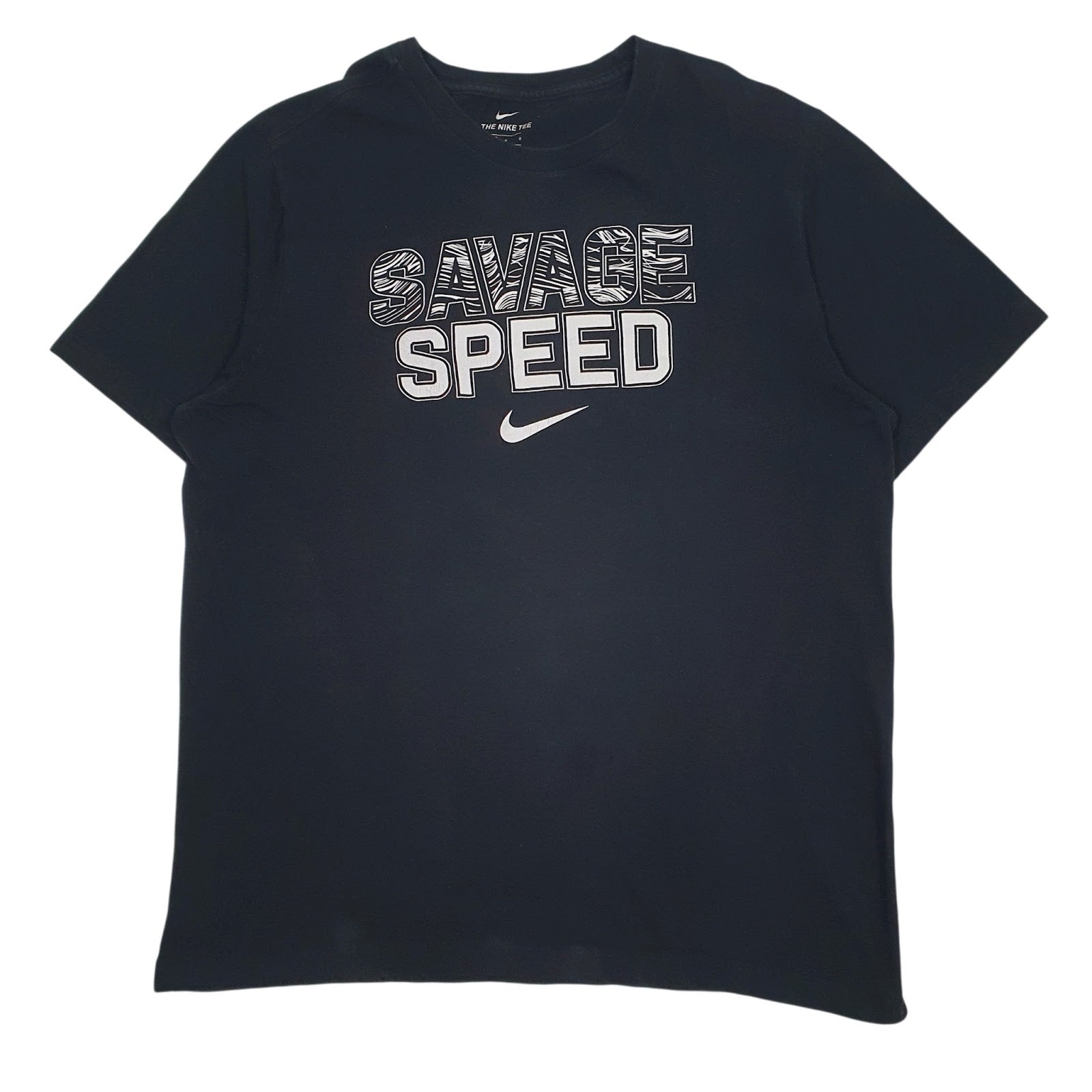 Mens Black Nike  Short Sleeve T Shirt