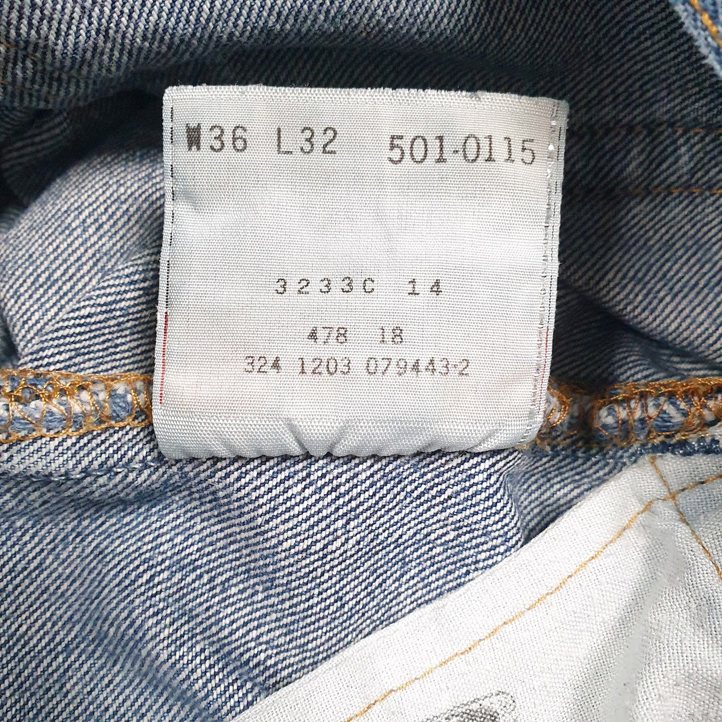 Mens Blue Levis   Jeans