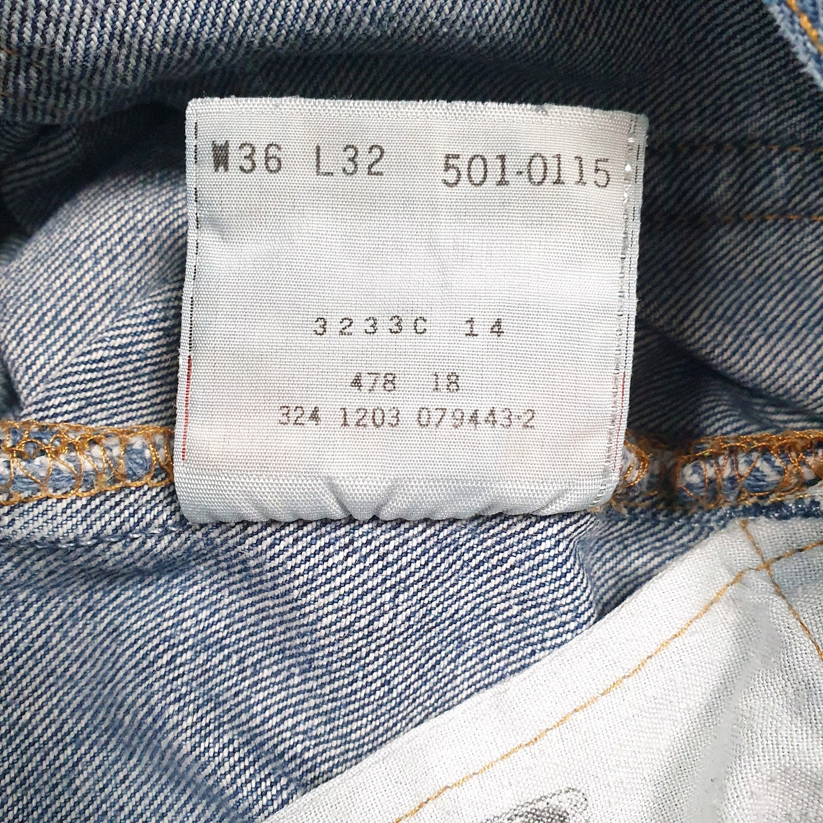 Mens Blue Levis   Jeans