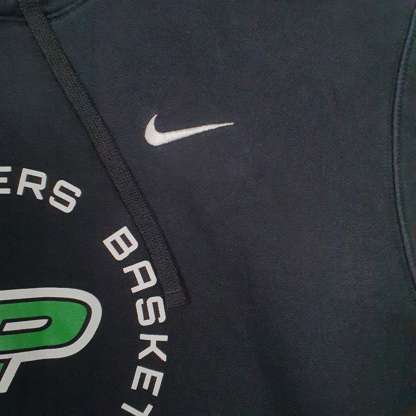 Mens Black Nike Pioneer Panthers Basketball Hoodie Jumper