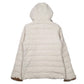 Womens Cream Hi-Look Parka  Coat